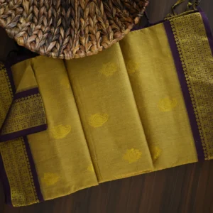Raw Gold w/ Dark Purple Vaira Oosi & Mango Buttas