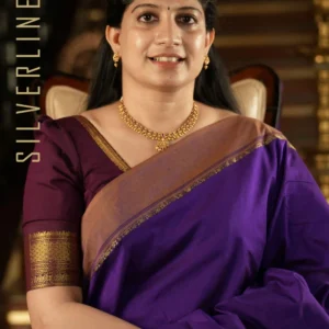 Violet w/ Onion Beige Plain Border