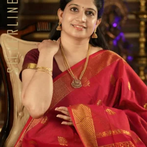 Pink All Self Vaira Oosi Butta & LIC Border