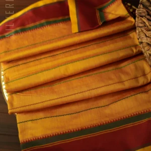 Yellow Gold with Maroon Threadlines