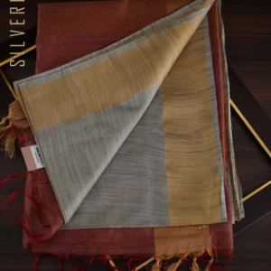 Ash w/ Terracotta and Gold Border